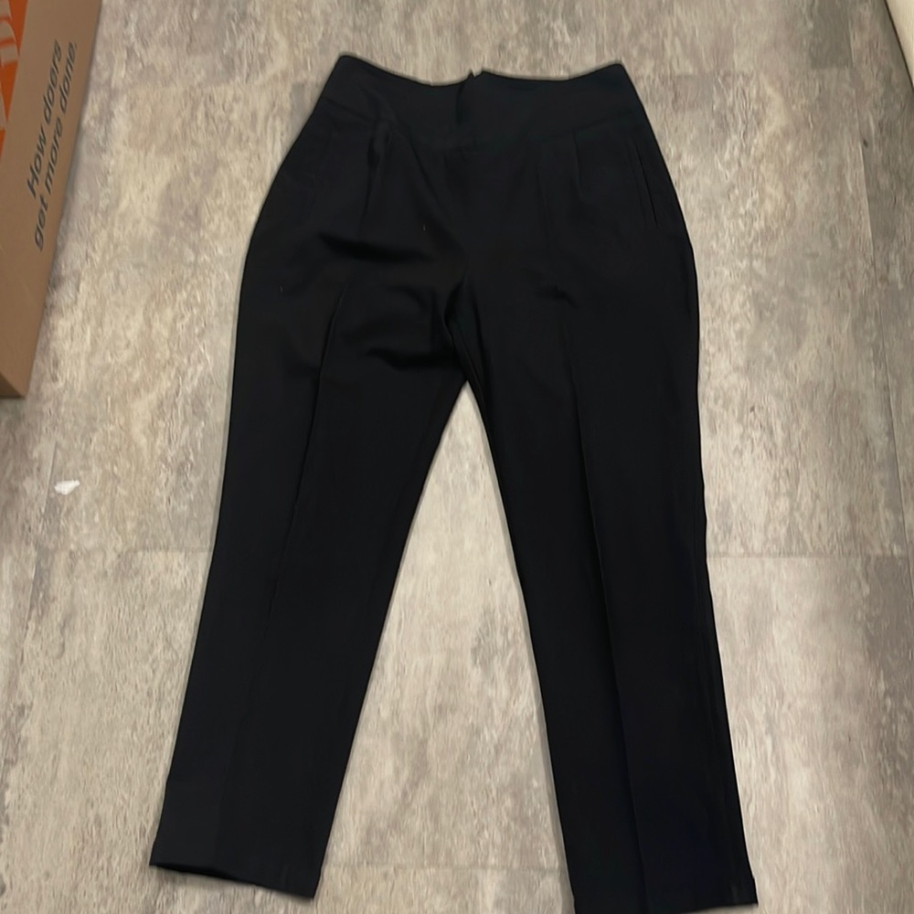 Asos high waisted black pants
